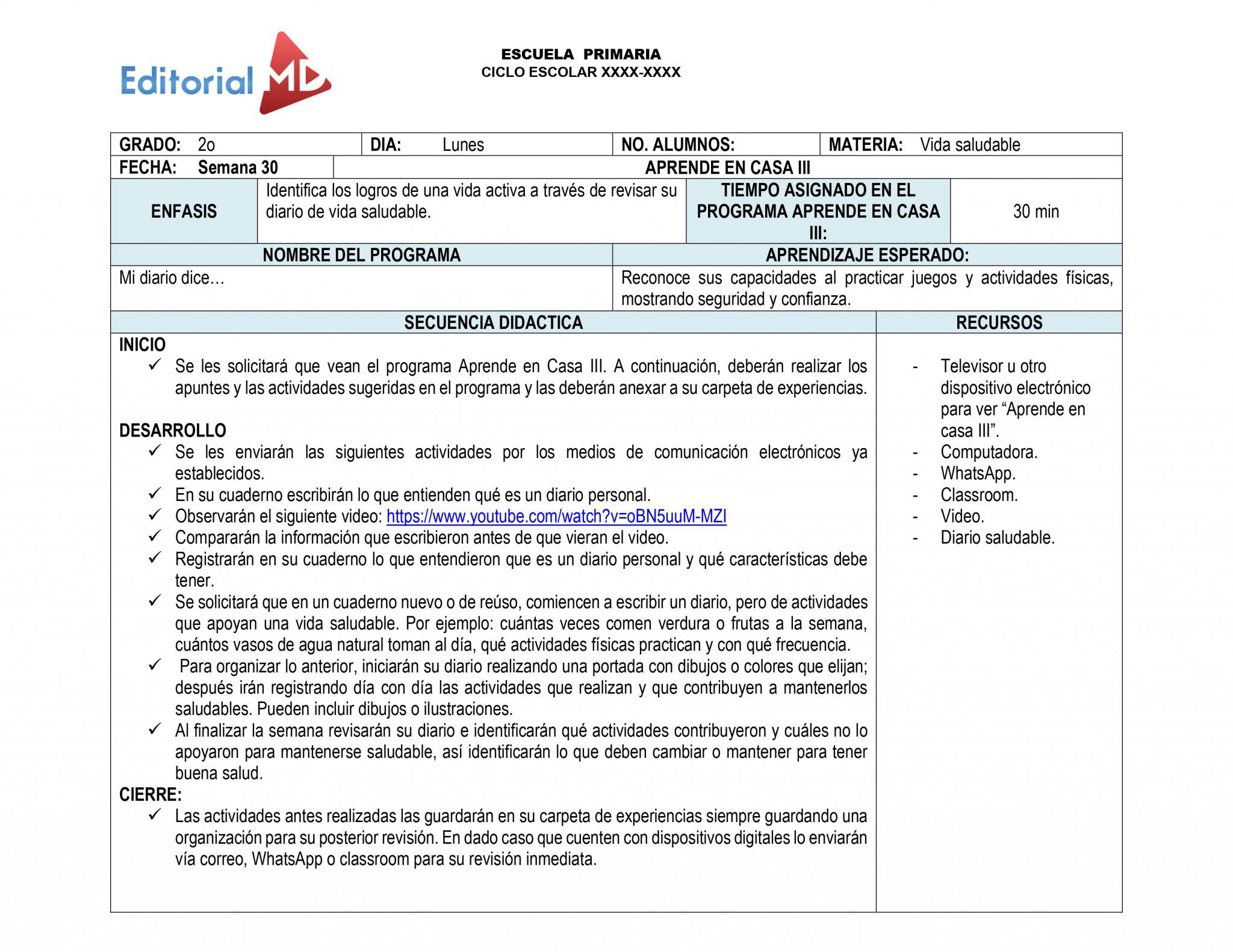 Ejemplo planeación del 19 al 23 de Abril del 2021 01