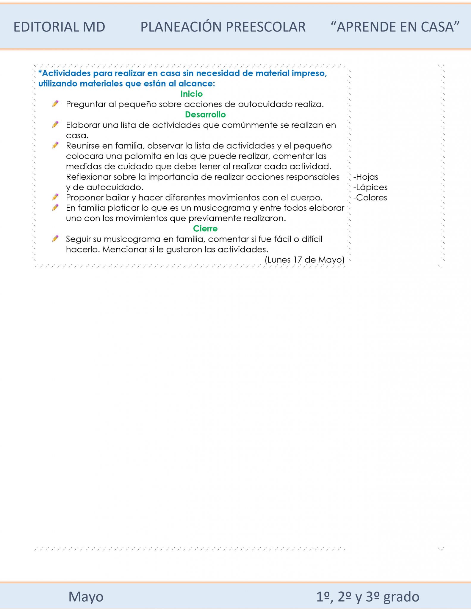 Ejemplo planeación semana 34 de preescolar 02