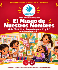 El Museo de Nuestros Nombres | EduNEM Primaria 1.º y 2.º | Escritura de nombres en 10 sesiones