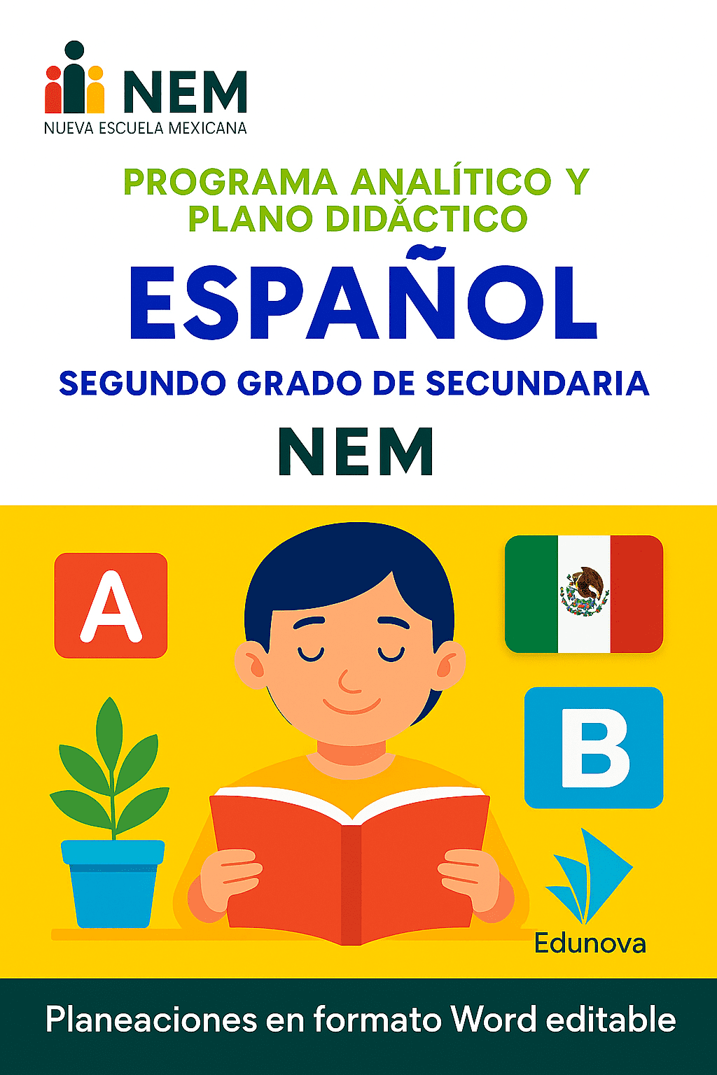Español - Programa Analítico y Plano Didáctico - Segundo Grado de Secundaria 1 Español - Programa Analítico y Plano Didáctico - Segundo Grado de Secundaria