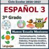 Programa Analítico Anual ESPAÑOL 3, Secundaria 3º (Ciclo Escolar 2026 – 2027)