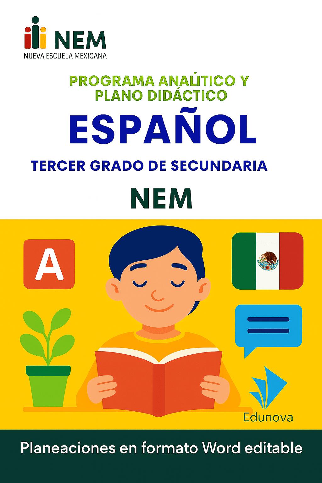 Español - Programa Analítico y Plano Didáctico - Tercer Grado de Secundaria 1 Español - Programa Analítico y Plano Didáctico - Tercer Grado de Secundaria