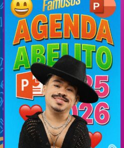 AGENDA ESCOLAR 2025–2026 de ABELITO - La Casa de los Famosos