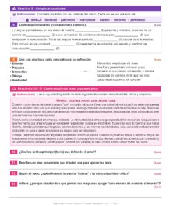 Examen Extraordinario Español Secundaria 1°, 2° y 3° Grado NEM | Word Editable 12 Examen Extraordinario Espanol 3° Secundaria NEM Pagina 03