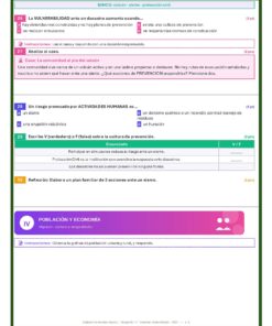 Paquete Exámenes Extraordinarios Telesecundaria 1° Grado NEM (TODAS LAS ASIGNATURAS) | Word Editable 42 Examen Extraordinario Geografia 1° Secundaria NEM Pagina 06