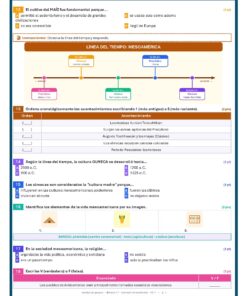 Examen Extraordinario Historia Secundaria 1°, 2° y 3° Grado NEM | Word Editable 15 Examen Extraordinario Historia 1° Secundaria NEM Pagina 04