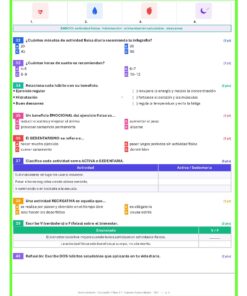 Examen Extraordinario Educación Física Secundaria 1°, 2° y 3° Grado NEM | Word Editable 13 Examen EducacionFisica 1Sec Extraordinario Pagina 06