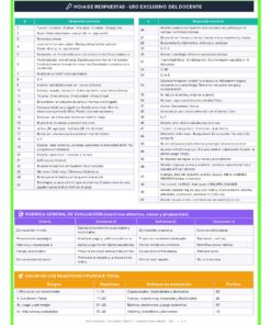 Examen Extraordinario Educación Física Secundaria 1°, 2° y 3° Grado NEM | Word Editable 11 Examen EducacionFisica 1Sec Extraordinario Pagina 09