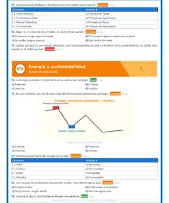 Examen Extraordinario Ciencias Física Secundaria 2° Grado NEM | Word Editable 14 Examen Extraordinario Fisica 2Sec Pagina 07