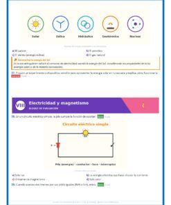 Examen Extraordinario Ciencias Física Secundaria 2° Grado NEM | Word Editable 18 Examen Extraordinario Fisica 2Sec Pagina 08