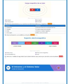 Examen Extraordinario Ciencias Física Secundaria 2° Grado NEM | Word Editable 17 Examen Extraordinario Fisica 2Sec Pagina 09