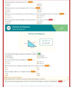 Examen Extraordinario Matemáticas Secundaria 1°, 2° y 3° Grado NEM | Word Editable 14 Examen Extraordinario Matematicas 3Sec Pagina 07