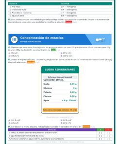 Examen Extraordinario Química Secundaria 3° Grado NEM | Word Editable 12 Examen Extraordinario Quimica 3Sec Pagina 04