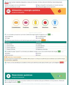 Examen Extraordinario Química Secundaria 3° Grado NEM | Word Editable 10 Examen Extraordinario Quimica 3Sec Pagina 09