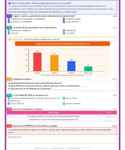 Exámenes Extraordinarios Secundaria 1° Grado NEM (TODAS LAS ASIGNATURAS) | Word Editable 49 Examen FCyE 1Sec Extraordinario Pagina 04