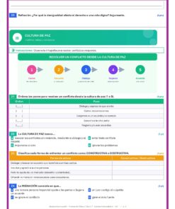 Paquete Exámenes Extraordinarios Telesecundaria 1° Grado NEM (TODAS LAS ASIGNATURAS) | Word Editable 39 Examen FCyE 1Sec Extraordinario Pagina 05