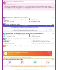 Examen Extraordinario Formación Cívica y Ética Secundaria 1°, 2° y 3° Grado NEM | Word Editable 12 Examen FCyE 1Sec Extraordinario Pagina 06