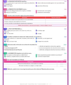 Examen Extraordinario Formación Cívica y Ética Secundaria 1°, 2° y 3° Grado NEM | Word Editable 15 Examen FCyE 1Sec Extraordinario Pagina 07