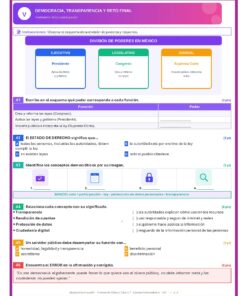Exámenes Extraordinarios Secundaria 1° Grado NEM (TODAS LAS ASIGNATURAS) | Word Editable 31 Examen FCyE 1Sec Extraordinario Pagina 08
