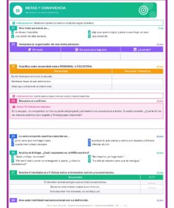 Examen Extraordinario Tutoría y Educación Socioemocional Secundaria 1°, 2° y 3° Grado NEM | Word Editable 9 Examen Socioemocional 1Sec Extraordinario Pagina 06