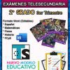 Exámenes 2° de Telesecundaria 3er Trimestre