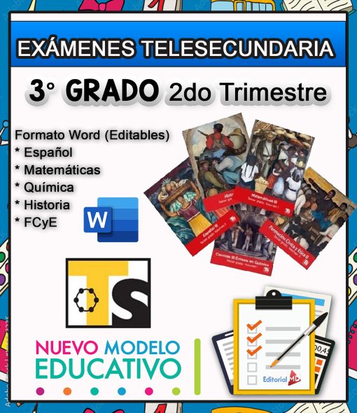 Examenes 3° 2do Trimestre