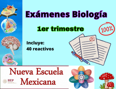 examen de biologia secundaria primer trimestre
