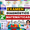 Examen Diagnóstico Matemáticas 2° Grado de SECUNDARIA NEM (2025 -2026)