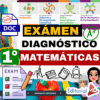 Examen Diagnóstico Matemáticas 1° Grado de SECUNDARIA NEM (2025 -2026)