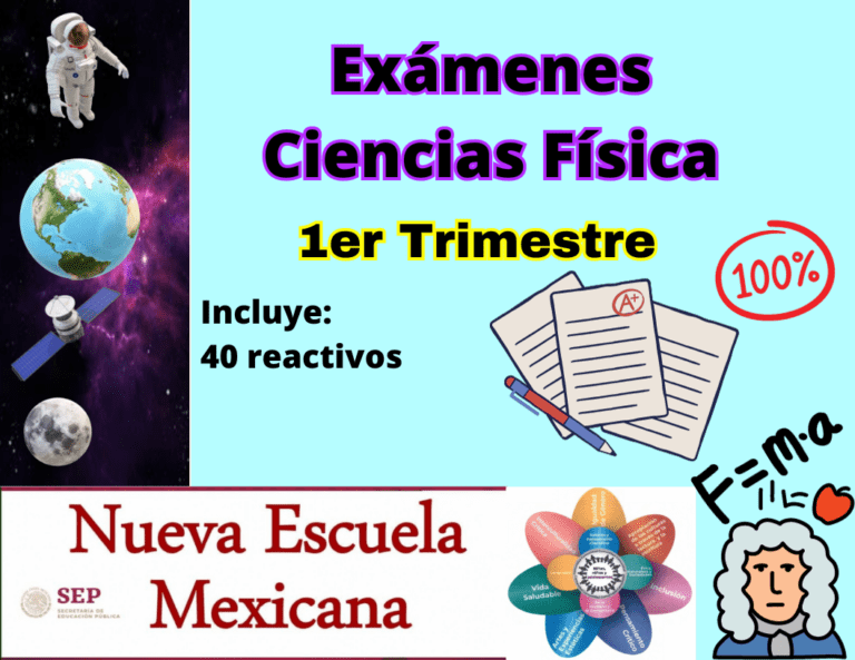 Examen de fisica 2 de secundaria primer trimestre Contestado