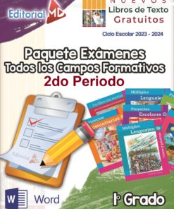 Examen Segundo Trimestre Primer Grado 2023 – 2024 NEM