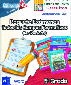 Examen primer trimestre quinto grado