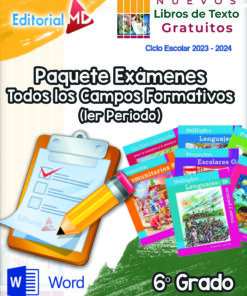 Examen primer trimestre sexto grado