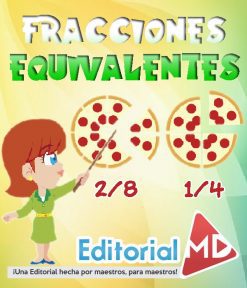 fracciones equivalentes para niños
