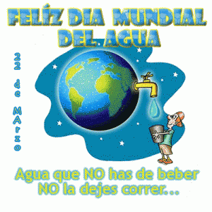 Feliz día mundial del agua