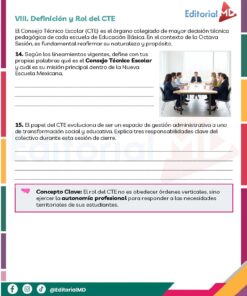 Productos Contestados CTE 8va Sesión Junio 2026 Consejo Técnico Escolar (Todos los Niveles) 27 Ficha de Trabajo CTE Junio 2026 Pagina 7