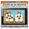 Comparar Colecciones hasta 10 Bellotas Estudio de los Números Matemáticas Primer Grado Fichas Digitales