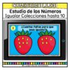 Igualar Colecciones hasta 10 Estudio de los Números Matemáticas Primer Grado Primaria Fichas Digitales