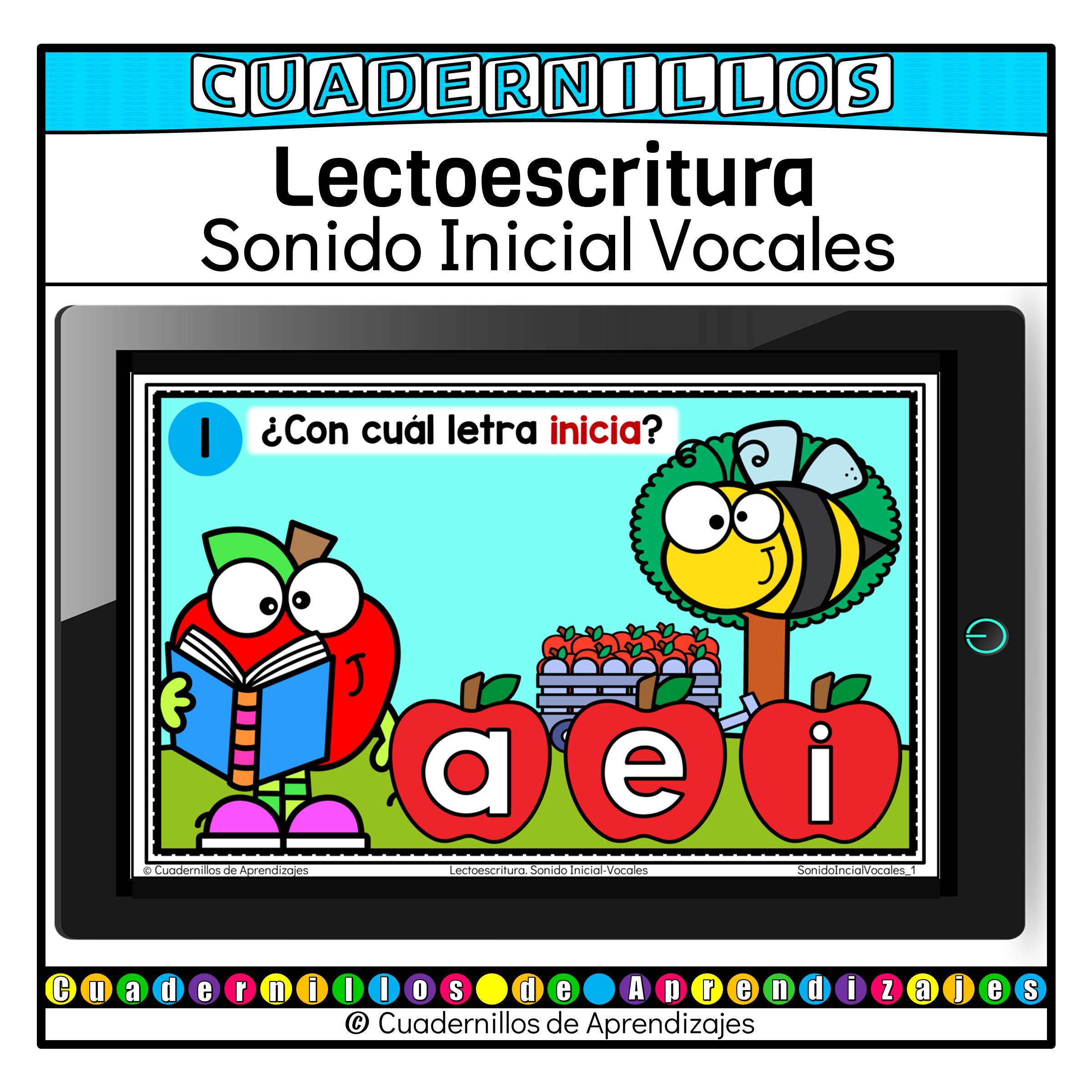 Sonidos Iniciales Vocales 1 Lectoescritura Preescolar Primer Grado Primaria Fichas Digitales 1 Sonidos Iniciales Vocales 1 Lectoescritura Preescolar Primer Grado Primaria Fichas Digitales