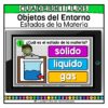 Clasifica por Estados de la Materia Objetos del Entorno Primero Segundo Grado Primaria Fichas Digitales