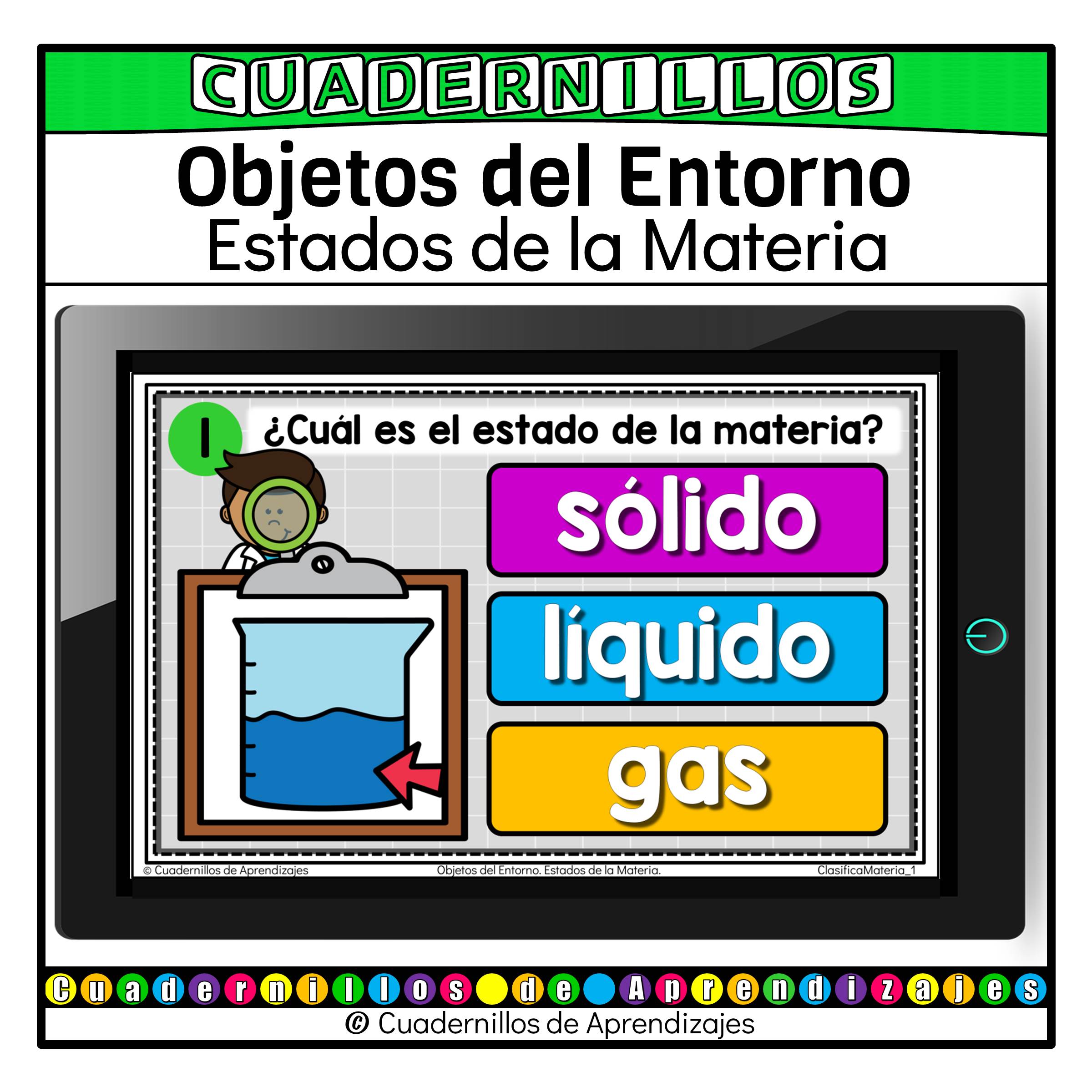 Clasifica por Estados de la Materia Objetos del Entorno Primero Segundo Grado Primaria Fichas Digitales 1 Clasifica por Estados de la Materia Objetos del Entorno Primero Segundo Grado Primaria Fichas Digitales