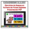 Lectura Frases Cortas Comprensión Lectora Español Primer Grado Primaria Fichas Digitales 11 Fichas Digitales PDA Cuadernillos de Aprendizajes 2 15