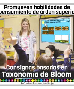 Valor Posicional Unidades y Decenas Zanahorias Estudio de los Números Matemáticas Primer Grado Fichas Digitales 13 Fichas Digitales PDA Cuadernillos de Aprendizajes 4 1