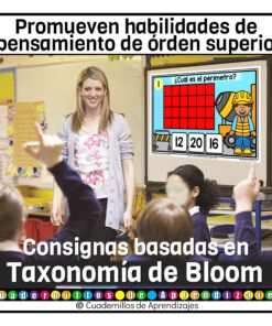 Perímetro con cuadrícula Calculo de perímetro Matemáticas Primaria Fichas Digitales 13 Fichas Digitales PDA Cuadernillos de Aprendizajes 4 17