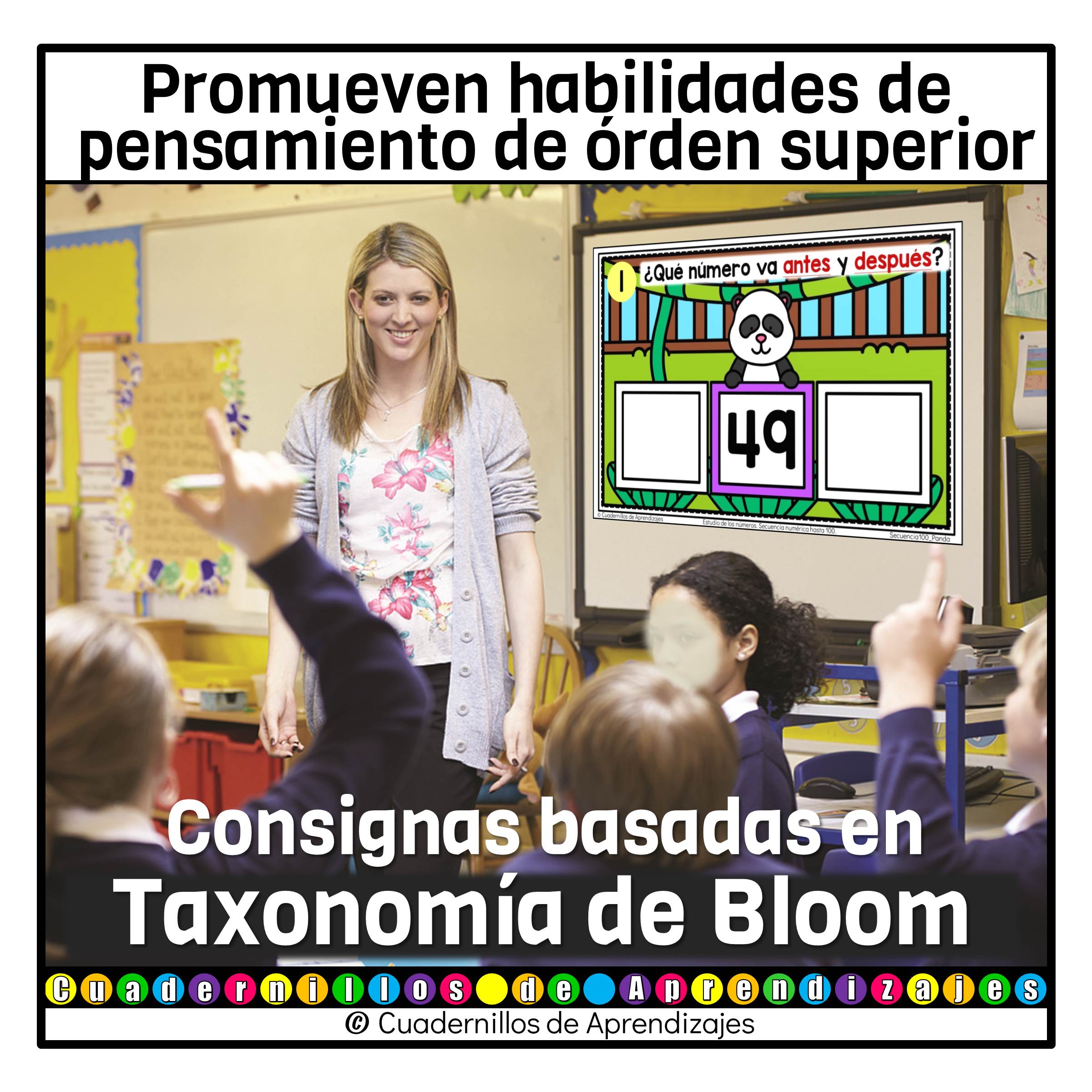 Secuencia Numérica hasta 100 Panda Estudio de los Números Matemáticas Primer Grado Fichas Digitales 4 Secuencia Numérica hasta 100 Panda Estudio de los Números Matemáticas Primer Grado Fichas Digitales - Image 4
