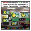Reloj Análogo y Digital Hora Medición del Tiempo Matemáticas Grado Primaria Fichas Digitales 15 Fichas Digitales PDA Cuadernillos de Aprendizajes 6 10