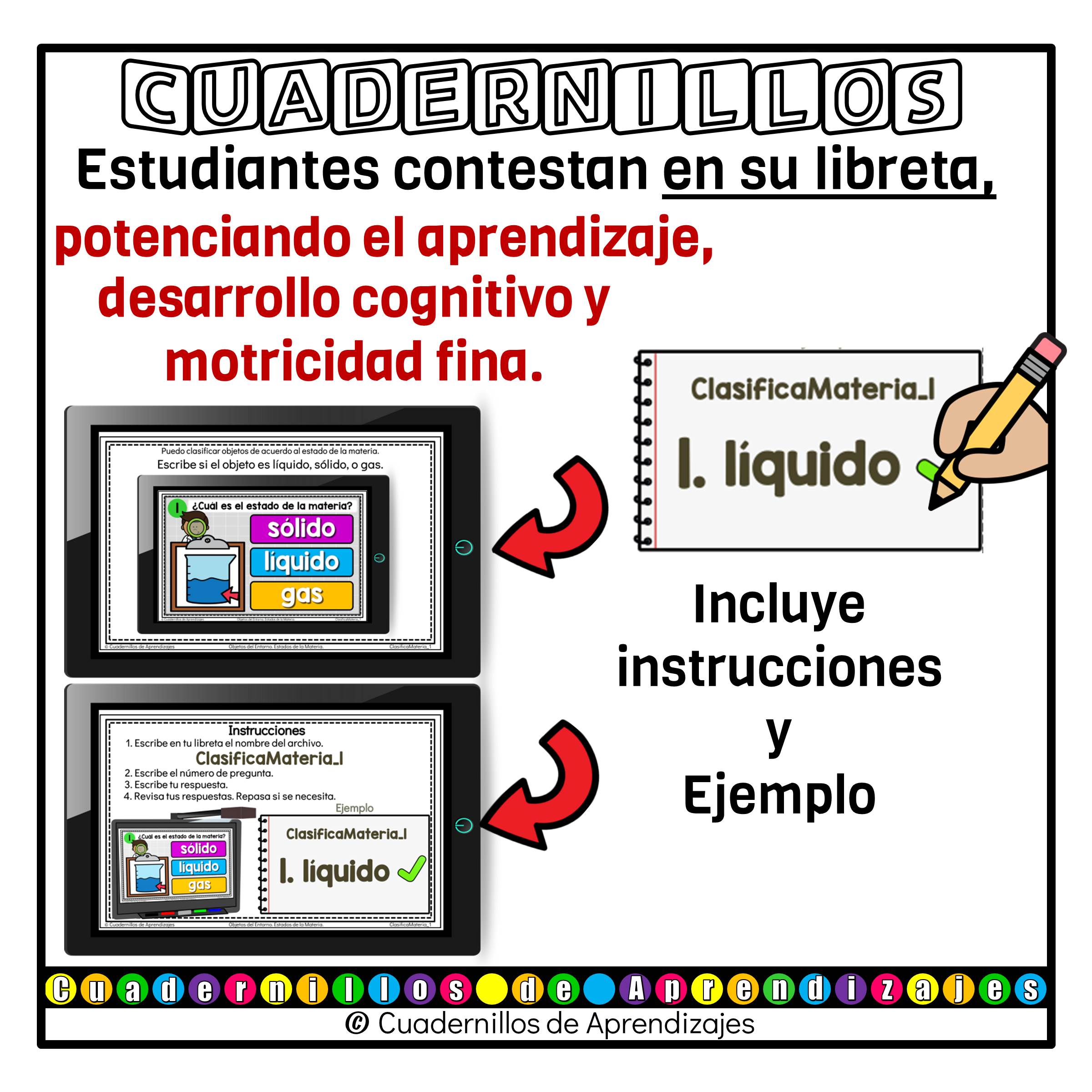 Clasifica por Estados de la Materia Objetos del Entorno Primero Segundo Grado Primaria Fichas Digitales 7 Clasifica por Estados de la Materia Objetos del Entorno Primero Segundo Grado Primaria Fichas Digitales - Image 7