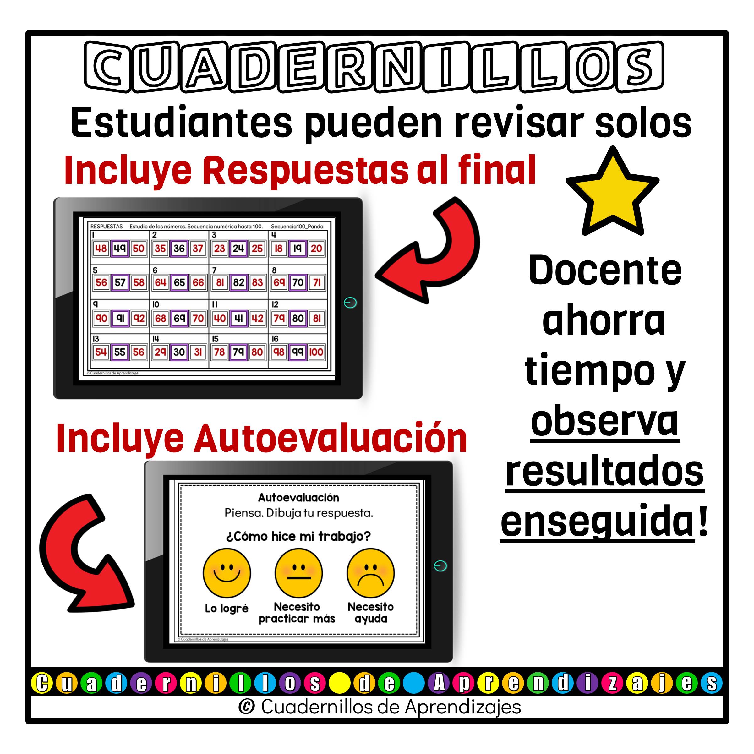 Secuencia Numérica hasta 100 Panda Estudio de los Números Matemáticas Primer Grado Fichas Digitales 8 Secuencia Numérica hasta 100 Panda Estudio de los Números Matemáticas Primer Grado Fichas Digitales - Image 8