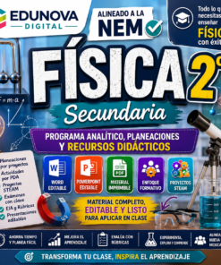 Física 2° Secundaria NEM 2026-2027 | Programa Analítico, Planeaciones y Recursos Didácticos Editables