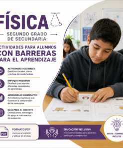 Física Segundo Grado de Secundaria Actividades para Alumnos con Barreras para el Aprendizaje 2026-2027 PDF